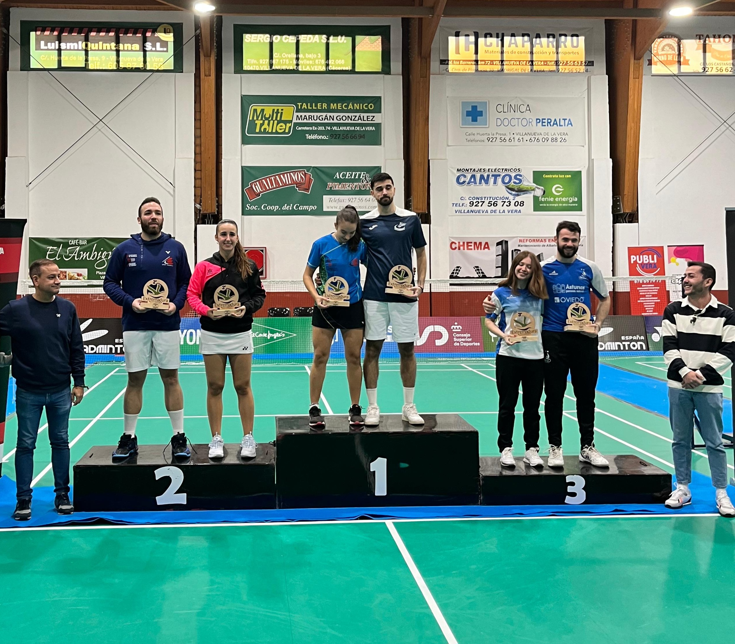 "Brillante actuación de Amaia Torralba en el Máster Nacional de Villanueva de la Vera"